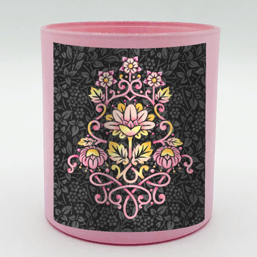 Rose Damask - scented candle by Patricia Shea