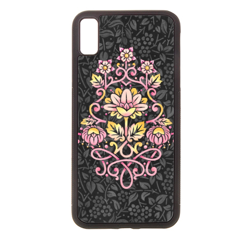 Rose Damask - stylish phone case by Patricia Shea