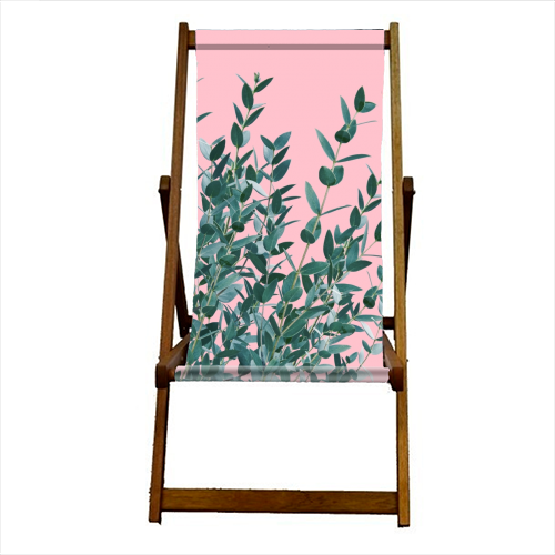 Eucalyptus Leaves Delight #5 #foliage #decor #art - canvas deck chair by Anita Bella Jantz