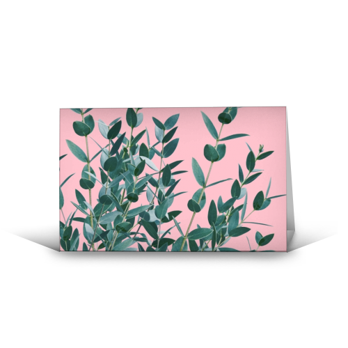 Eucalyptus Leaves Delight #5 #foliage #decor #art - funny greeting card by Anita Bella Jantz