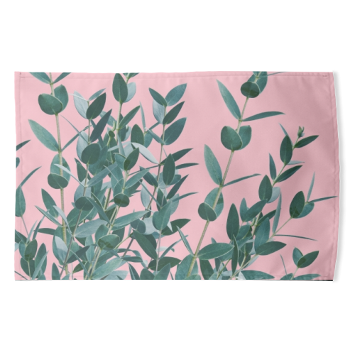 Eucalyptus Leaves Delight #5 #foliage #decor #art - funny tea towel by Anita Bella Jantz