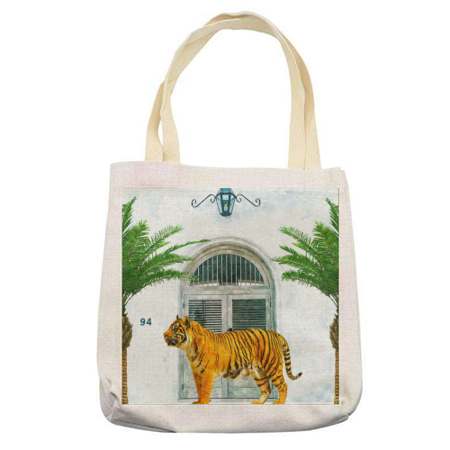 94 Tropical - printed tote bag by Uma Prabhakar Gokhale