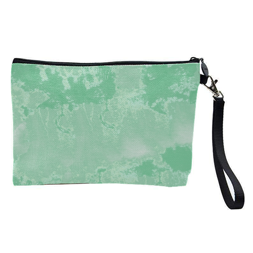 Sea Green Summer - pretty makeup bag by Uma Prabhakar Gokhale