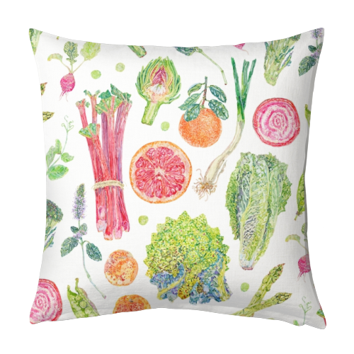 Spring Harvest - designed cushion by Becca Boyce