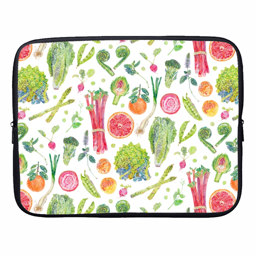 Spring Harvest - designer laptop sleeve by Becca Boyce