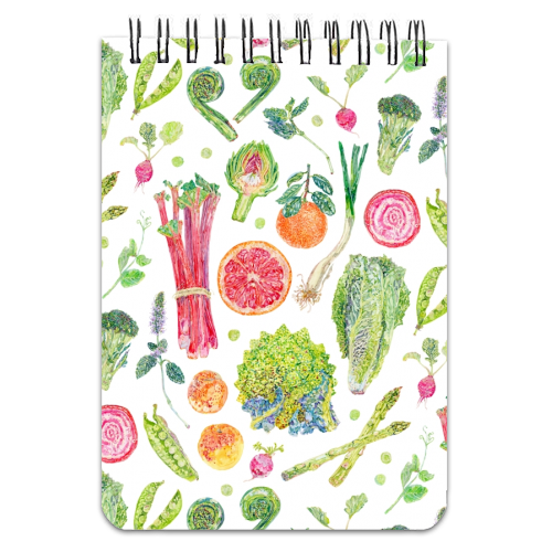 Spring Harvest - personalised A4, A5, A6 notebook by Becca Boyce