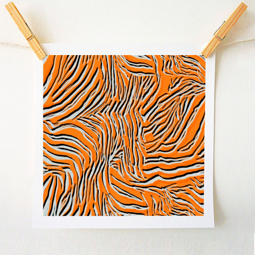Show your Stripes - A1 - A4 art print by Yaz Raja