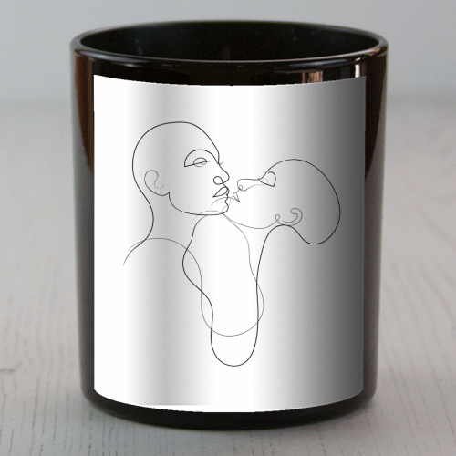 Prelude To A Kiss Line Portraits - scented candle by Adam Regester