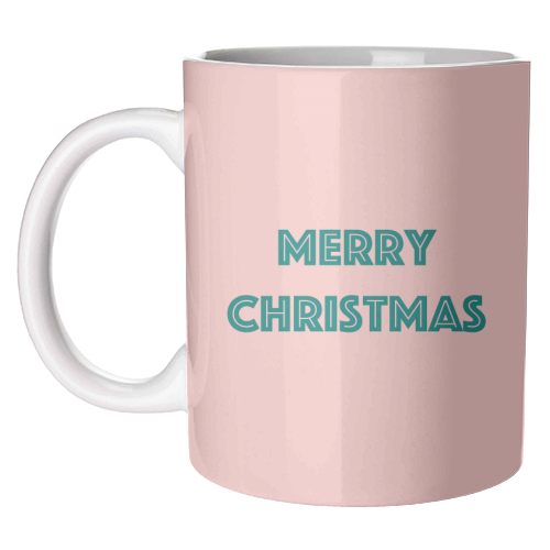 Merry Christmas - unique mug by Adam Regester