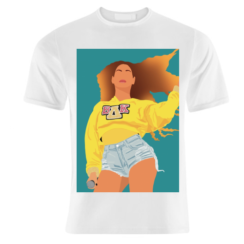 Queen Bey - unique t shirt by Cheryl Boland