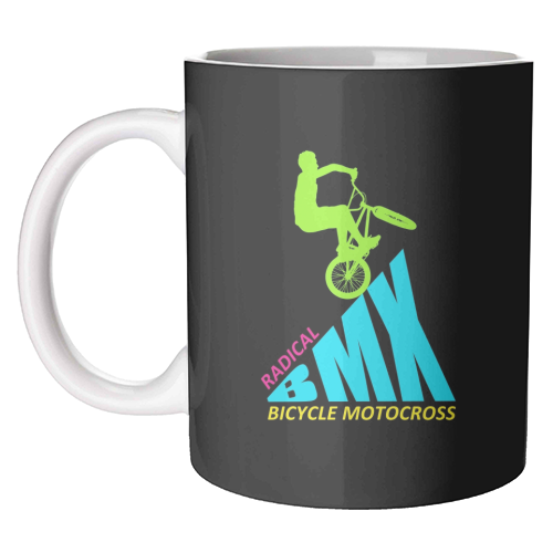 Old School BMX Bicycle Motocross Coffee Mug 