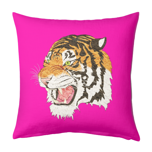 Easy Tiger - designed cushion by Wallace Elizabeth