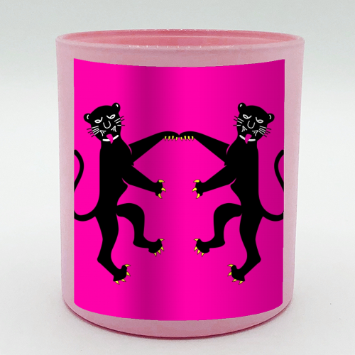 The Dancing Panther - scented candle by Wallace Elizabeth