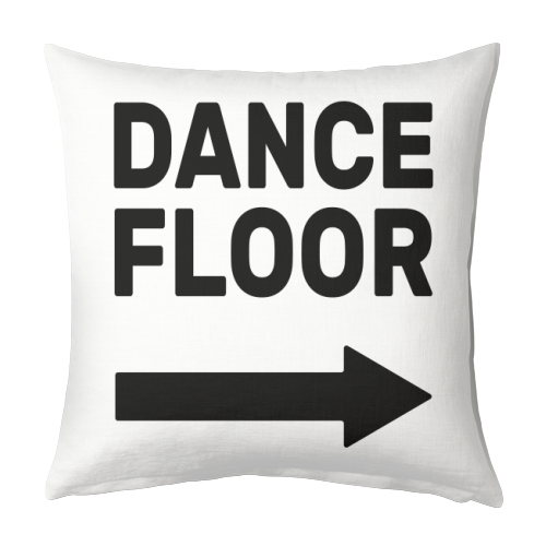 Dance Floor (right) - designed cushion by The Native State
