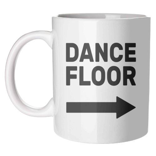 Dance Floor (right) - unique mug by The Native State