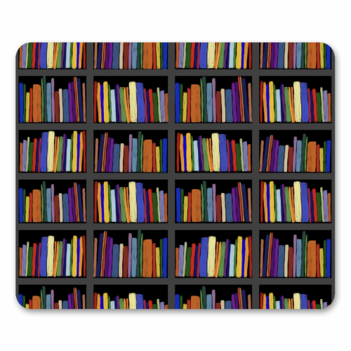 Library - funny mouse mat by Sarah Leeves
