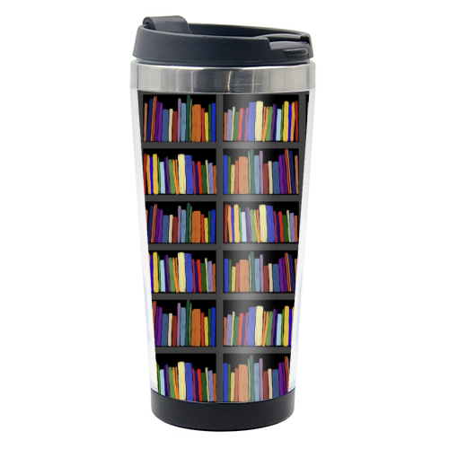 Library - photo water bottle by Sarah Leeves