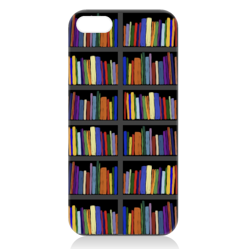 Library - unique phone case by Sarah Leeves