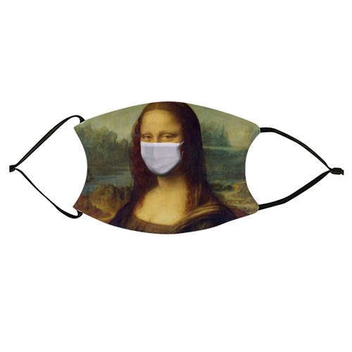 Rona Lisa - face cover mask by Wallace Elizabeth