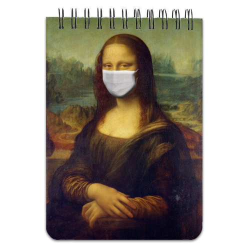 Rona Lisa - personalised A4, A5, A6 notebook by Wallace Elizabeth