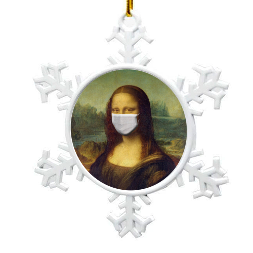 Rona Lisa - snowflake decoration by Wallace Elizabeth