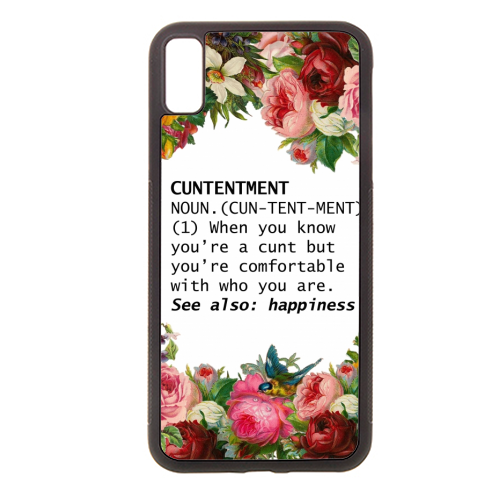 CUNTENTMENT - stylish phone case by Wallace Elizabeth