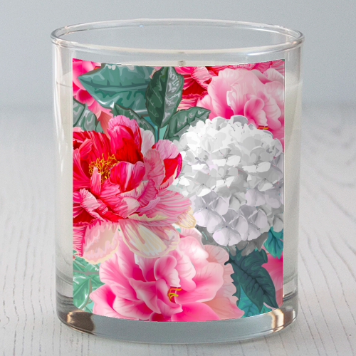 multi floral - scented candle by haris kavalla