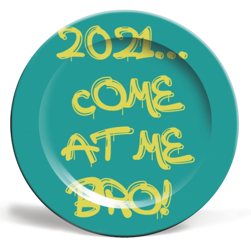 2021 - ceramic dinner plate by Cheryl Boland