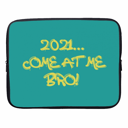 2021 - designer laptop sleeve by Cheryl Boland