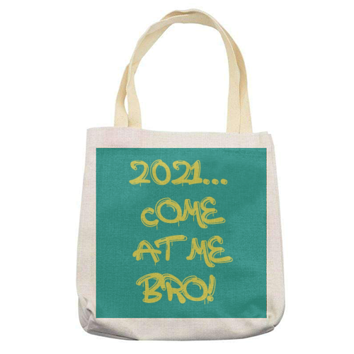 2021 - printed tote bag by Cheryl Boland