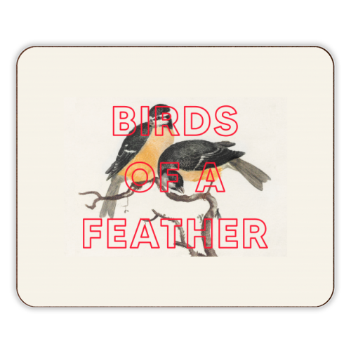 Birds Of A Feather - designer placemat by The 13 Prints