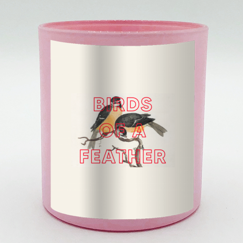 Birds Of A Feather - scented candle by The 13 Prints
