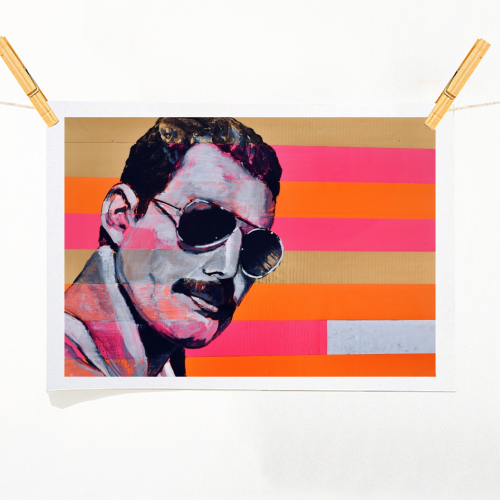 Freddie Mercury - A1 - A4 art print by Kirstie Taylor