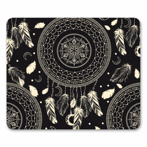 dreamcatcher - funny mouse mat by haris kavalla