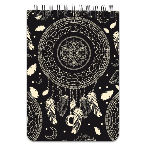 dreamcatcher - personalised A4, A5, A6 notebook by haris kavalla