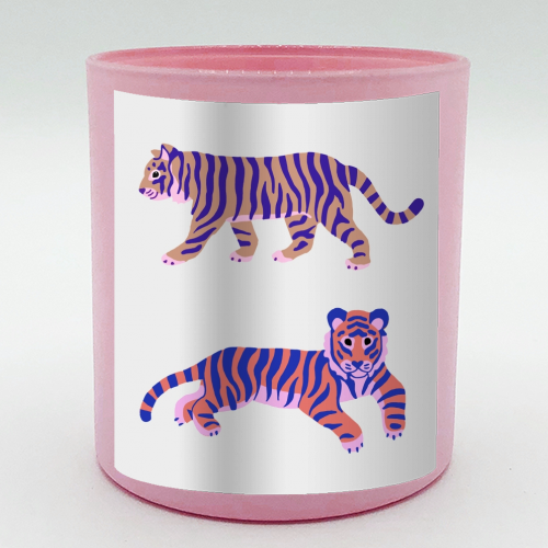 Tigers - scented candle by Catalina Williams