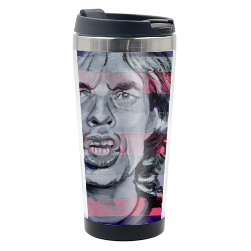 Mick! - photo water bottle by Kirstie Taylor