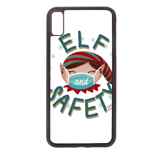 Elf and Safety Covid Friendly Christmas - Stylish phone case by Sarah Wilkinson