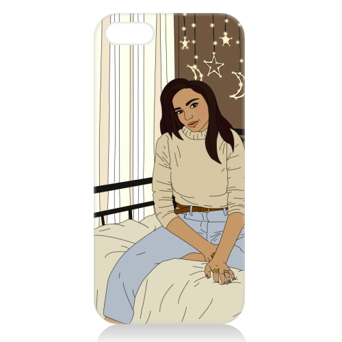 Chilled - unique phone case by Kitty & Rex Designs