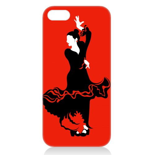 Flamenco Dancer - unique phone case by Adam Regester