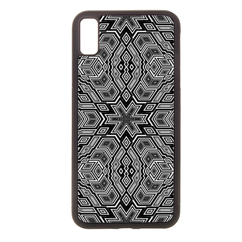 Geometric Snowflake - stylish phone case by Kaleiope Studio