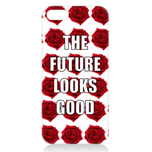 The Future Looks Good - unique phone case by Adam Regester