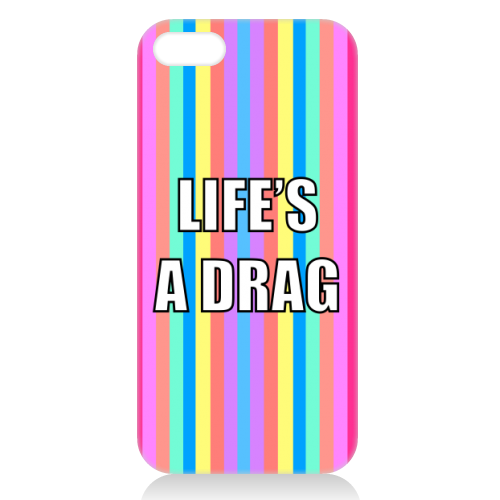 Life's A Drag - unique phone case by Adam Regester