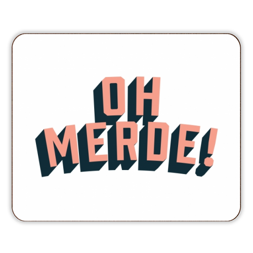 Oh Merde! - designer placemat by The Native State