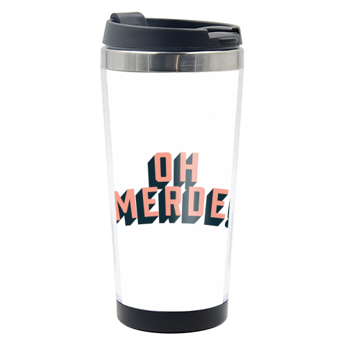 Oh Merde! - photo water bottle by The Native State