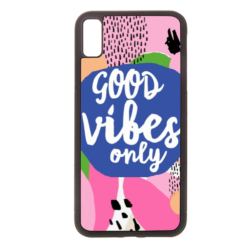 Good Vibes Only - stylish phone case by Giddy Kipper