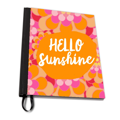 Hello Sunshine - personalised A4, A5, A6 notebook by Giddy Kipper