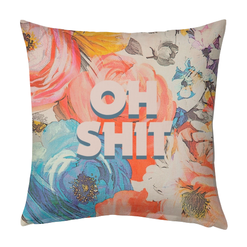 All The Swears no.2 - designed cushion by Giddy Kipper