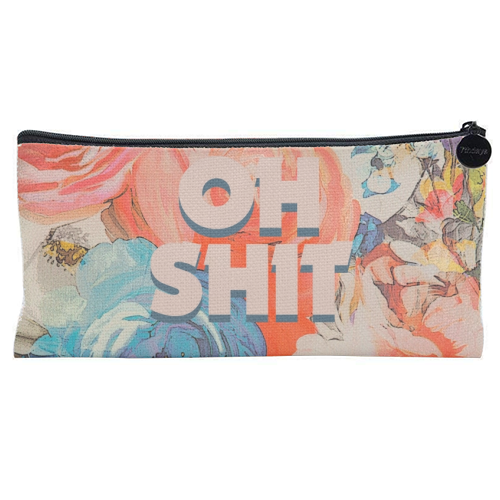 All The Swears no.2 - flat pencil case by Giddy Kipper