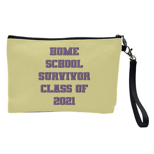 Home school survivor 2021 - pretty makeup bag by Cheryl Boland